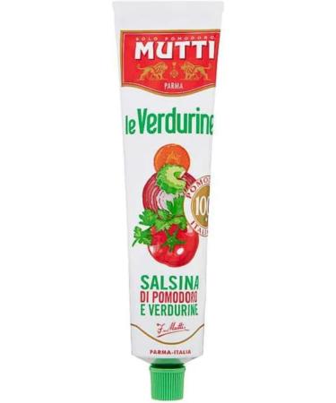 Mutti Double Puree Tomato Concentrate with Vegetables tomato paste puree 130 Grams x 6 Tubes - Buy Online on SooperMarket.com