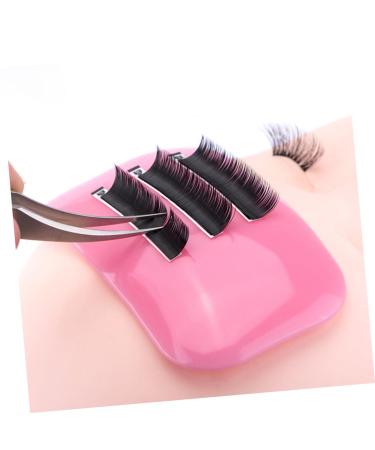 NOLITOY Eyelash Extension Tools | Reusable Lash Gasket Silicone Pads & Trays | Premium Beauty Tools for False Lashes - Medium Pink - Buy Online on SooperMarket.com