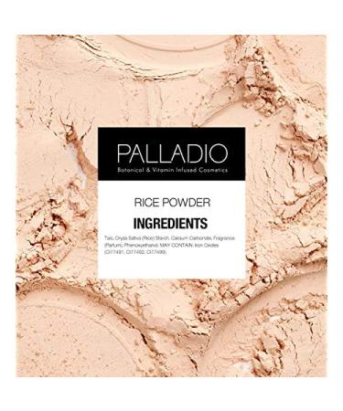 3 Pack Palladio Beauty Rice Powder RPO2 Translucent - Lightweight Finish for Flawless Makeup | International Shipping Available - Buy Online on SooperMarket.com
