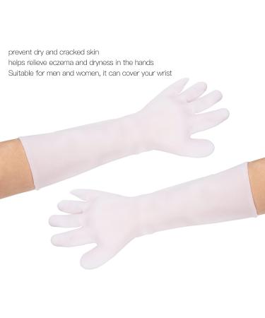 Moisturizing Gel Spa Gloves for Dry Hands | Cotton Eczema Gloves for Softening Skin | Night Gloves for Cracked Hands - Buy Online on SooperMarket.com