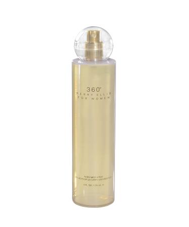Perry Ellis 360 for Women Body Mist 8 Ounce 8 Fl Oz (Pack of 1)