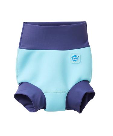 Splash About Baby & Toddler Happy Nappy Reusable Swim Nappy Blue Cobalt 4-5 Years