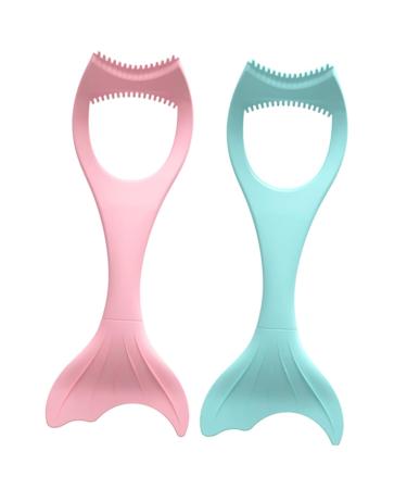 STOBOK 2pcs Mascara Brush Eyelash Tool Eyeshadow Brush Eyeliner Card Eyelashes Curler Eyelash Brush Girl