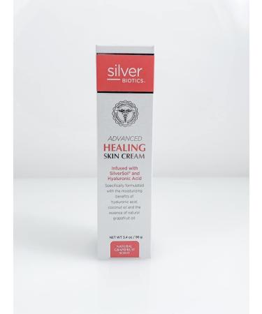 American Biotech Labs Advanced Healing Skin Cream - Natural Grapefruit Scent, 3.4 oz | Soothes & Nourishes Skin - Buy Online on SooperMarket.com