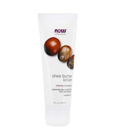 Now Foods Solutions Shea Butter Lotion 4 fl oz (118 ml)