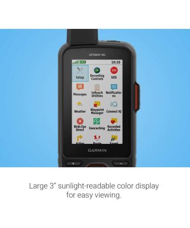 Garmin GPSMAP 66i  GPS Handheld and Satellite Communicator  Featuring TopoActive mapping and inReach Technology Single GPS - Buy Online on SooperMarket.com