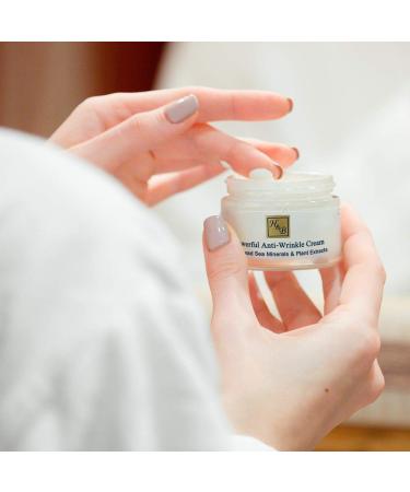 H&B Powerful Anti-Wrinkle Cream | Anti-Aging Face Moisturizer with Dead Sea Minerals for Women - Global Shipping Available - Buy Online on SooperMarket.com