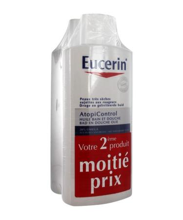 Eucerin AtopiControl Bath and Shower Oil 2 x 400ml