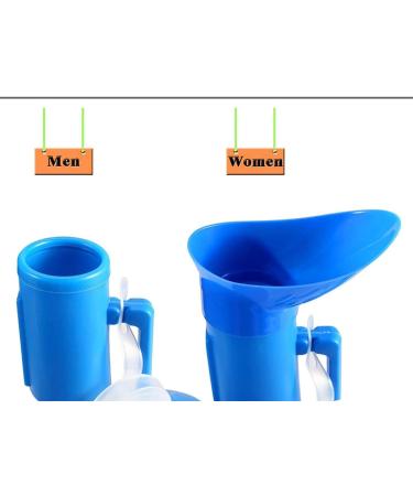 Male Urinal Bottle Camping Toilet Urine Bottle Urine Bottles for Men Women Urinal Pee Bottle Universal Portable 2000 ML with Female Adapter for Camping Car Travel - Buy Online on SooperMarket.com