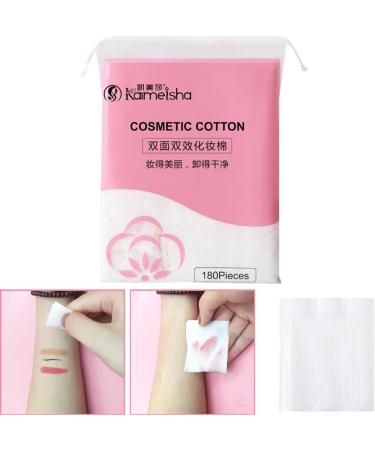 Minkissy 540 Pcs Facial Cotton Pads - Disposable Face Wipes for Cleansing & Makeup Removal | Travel-Friendly Accessories - Buy Online on SooperMarket.com