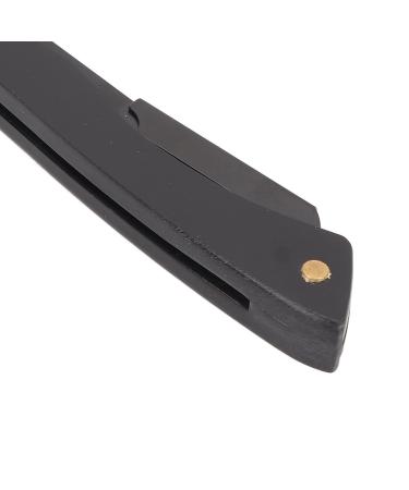 Foldable Beard Blade Knife Holder | Acrylic & Stainless Steel Razor Handle for Hairdressers | International Shipping - Buy Online on SooperMarket.com
