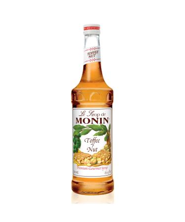Monin - Toffee Nut Syrup, Bold and Buttery, Great for Coffee and Desserts, Gluten-Free, Non-GMO (750 ml)