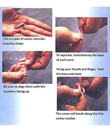 Pyrometric Cones Cone 05 - 1 Pkg/50 for Ceramic Kiln Firing Monitoring - Buy Online on SooperMarket.com