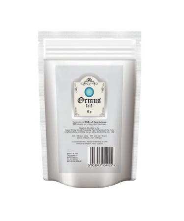 Ormus Gold 15g ORME Monoionish Elements of Life Real Ormus Concentrate from Dead Sea Salt with Monatomic Gold 100% Natural