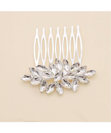 BEALIFE Delicated Gifts For Brides Elegant Wedding Hair Combs Sturdy And Durable Alloy Bride Wedding Hair Comb Made With Alloy - Buy Online on SooperMarket.com