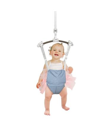 Baby Door Jumpers and Bouncers Exerciser Set with Door Clamp Adjustable Strap for Toddler Infant 6-24 Months