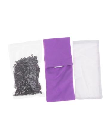 minkissy Forehead Pillow Eye Cushion Organic Flax Eye Pillows Microwavable Heated Eye Masks Relaxation Eye Masks Hot Compress Eye Pillow Sleeping Eye Pillow Yoga Leather Size 1 Purple