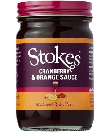 Stokes Cranberry & Orange Sauce with Ruby Port 215g - Pack of 2 - Buy Online on SooperMarket.com