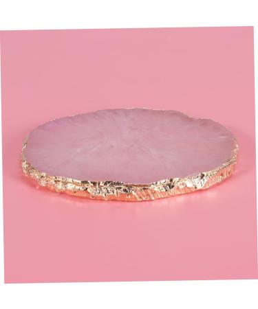 Gogogmee Nail Gel Nail Rest Stand Resin Nail Round Cosmetic Painting Palette Makeup Palette Make up Nail Set Pink Medium - Buy Online on SooperMarket.com