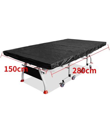 EDIONS Outdoor Table Tennis Table Cover  Waterproof and Dustproof Ping Pong Table Cover Breathable Polyester Protective Cover Can Be Used Indoors and Outdoors. Black onlytable Cover - Buy Online on SooperMarket.com
