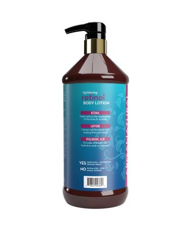 Arganatural Tightening Retinol Body Lotion 480ml - Firm and Smooth Skin - Buy Online on SooperMarket.com