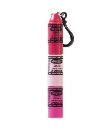 Lip Smacker Crayola Crayon Stackable Flavored Clear Balm Pink Pinks 0.03 Ounce - Raspberry, Grapefruit, Cake pop - 3 Count - Buy Online on SooperMarket.com