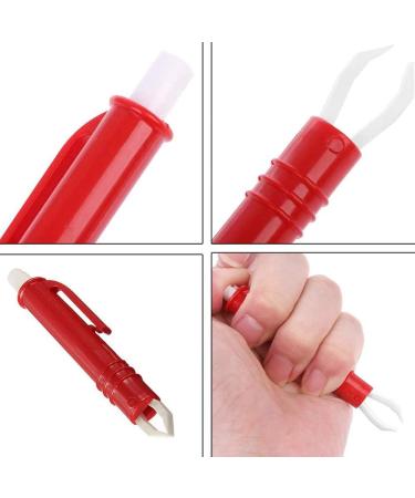 EasyULT 7Pcs Tick Remover Tool Tick Remover Kit with Set of 5 Tick Hook 2 Tick Removal Pen Painlessly Tick Remover for Dogs Cats Humans(Green) Green1 - Buy Online on SooperMarket.com