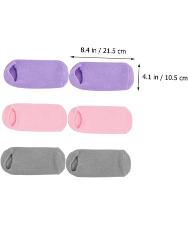 minkissy 9 Pairs Foot Gel Socks Heel Socks Cotton-spandex Feet Miss - Buy Online on SooperMarket.com