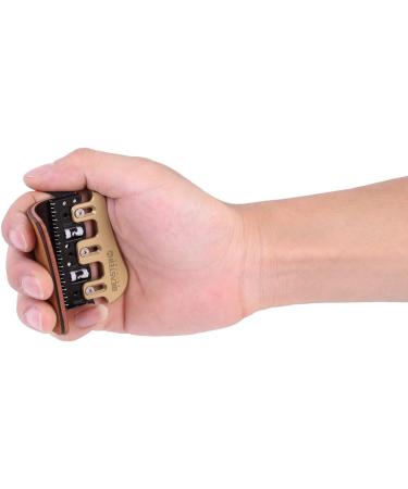 Bicaster Barebow Finger Tabs Cordovan Leather + Brass Finger Guards - RH Medium - Buy Online on SooperMarket.com