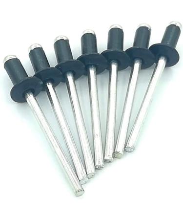 Cabilock Black Rivets Threaded Rivets 120pcs Black Blind Rivets Aluminium Alloy Flange Rivets Fastener Nails Rivets Supplies .4 .2 Stainless Steel Rivets Stainless Steel Set - Buy Online on SooperMarket.com