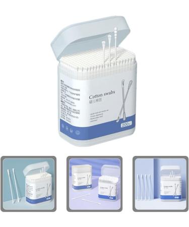 200Pcs Biodegradable Baby Cotton Swabs - Kids Safety Ear Cleaners and Wax Cleaner - Buy Online on SooperMarket.com