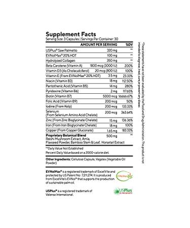 Hair La Vie Clinical Formula Hair Vitamins with Biotin and Saw Palmetto - 2-Pack for Healthy Hair and Wellness - 180 Count x 2 - Buy Online on SooperMarket.com