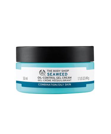 The Body Shop Seaweed Oil-Control Gel Cream   For Combination & Oily Skin   Hydrates  Balances & Mattifies   Vegan   1.7 oz