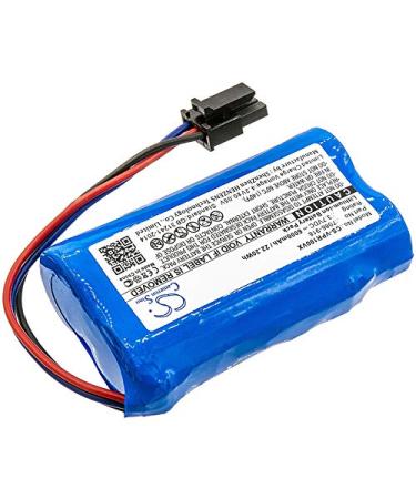Replacement Battery Compatible with Wolf Garten BS80 Plus Classic 60 Mit Power 100 Part Number: 7086-918 6000mAh/3.7V