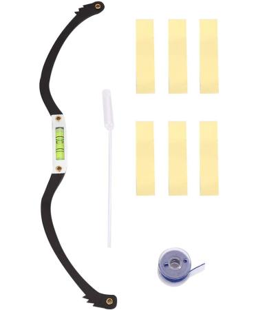 Flexible Aluminum Alloy Eyebrow Line Marker Ruler with Sponge Measure Tool for Precise Positioning Reduced Design Time and Strong Adsorption (Black) - Buy Online on SooperMarket.com