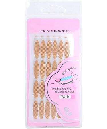 Eyelid Tape For Hooded Eyes Lifter 72 Pairs Invisible Double Eyelid Tape Adhesive Makeup Sets Double Eyelid Tape Double Sided Eyelid Sticker Makeup Tool (Half Round Shape) - Buy Online on SooperMarket.com