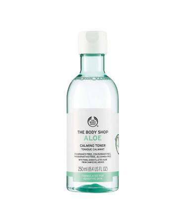 The Body Shop Aloe Calming Toner   Tones & Soothes Sensitive Skin   Vegan   8.4 oz