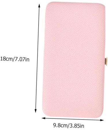 Beavorty Tweezers Storage Box for Eyelash Extensions - Set of 3 Pink Leather Holders | Durable & Convenient 18x9.8cm - Buy Online on SooperMarket.com