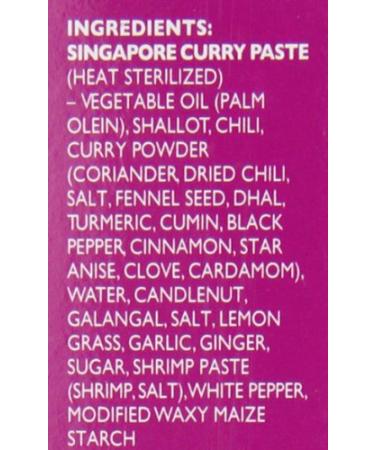 Prima Taste Singapore Curry Sauce Kit 11.30 oz - Pack of 4 | Authentic Singaporean Flavors - Buy Online on SooperMarket.com
