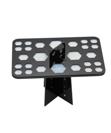 Housoutil Makeup Brush Organizer Cosmetic Brush Holder Cosmetic Organizing Holder Makeup Brush Holder Makeup Brush Stand Brush Rack Dry Brush