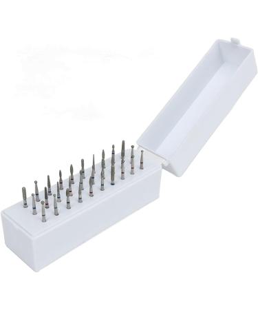 Nail Drill Bits Set 30 Holes Stainless Steel Grinding Cuticle Drill Bit for Nail Polishing Nail Care - Buy Online on SooperMarket.com