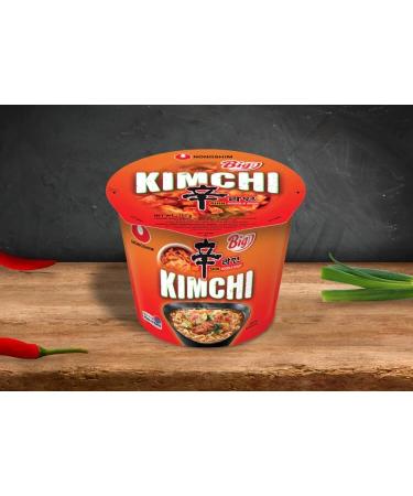 Nongshim SHIN Kimchi Big Bowl Ramen Instant Noodles Soup 112g (Pack of 6) - Buy Online on SooperMarket.com
