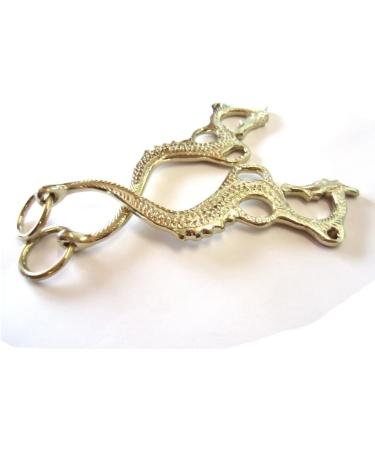 Buy PS Horse Articles Hackamore - Gold/Silver Legs Decorated | International Shipping Available - Buy Online on SooperMarket.com
