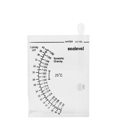 Yosoo123 Accurate Automatic Hydrometer SaltSalinity Meter Salinimeter for Fish Tank (Square Type)