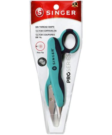 SINGER 00564 ProSeries Thread Snips, 5-Inch,Teal