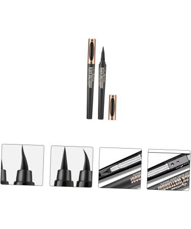 BELLIFFY 2pcs Makeup Eyeliner Waterproof Makeup Pencils for Eyes Gel Liner Eyeliner Eye Beauty Pens Abs Shell - Buy Online on SooperMarket.com