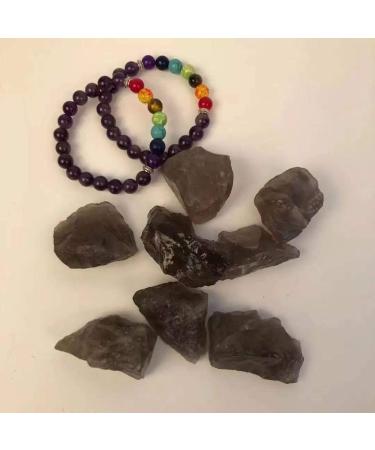 1pc Natural Rough Smoky Quartz Rough Crystal Stone Obelisk - Buy Online on SooperMarket.com