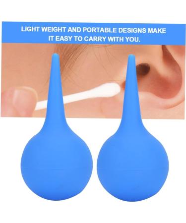 Ear Cleaning Kit - 2pcs 75ml Ball Cleaner, Air Blower Pump & Vacuum Tool for Safe Ear Wax Removal - Buy Online on SooperMarket.com