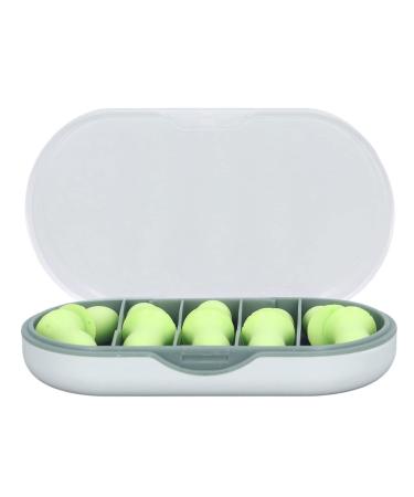 10Pcs Sleeping Ear Plugs Sound Isolating Earplugs Noise Reduction Sound Insulation Soundproof Earplugs Sponge Sleep Earplug for Dormitory Sleep Soothers