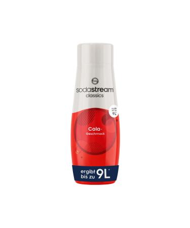 SodaStream Syrup Cola 1 bottle makes 9 liters of ready-to-drink beverage prepared in seconds and always fresh 440 ml